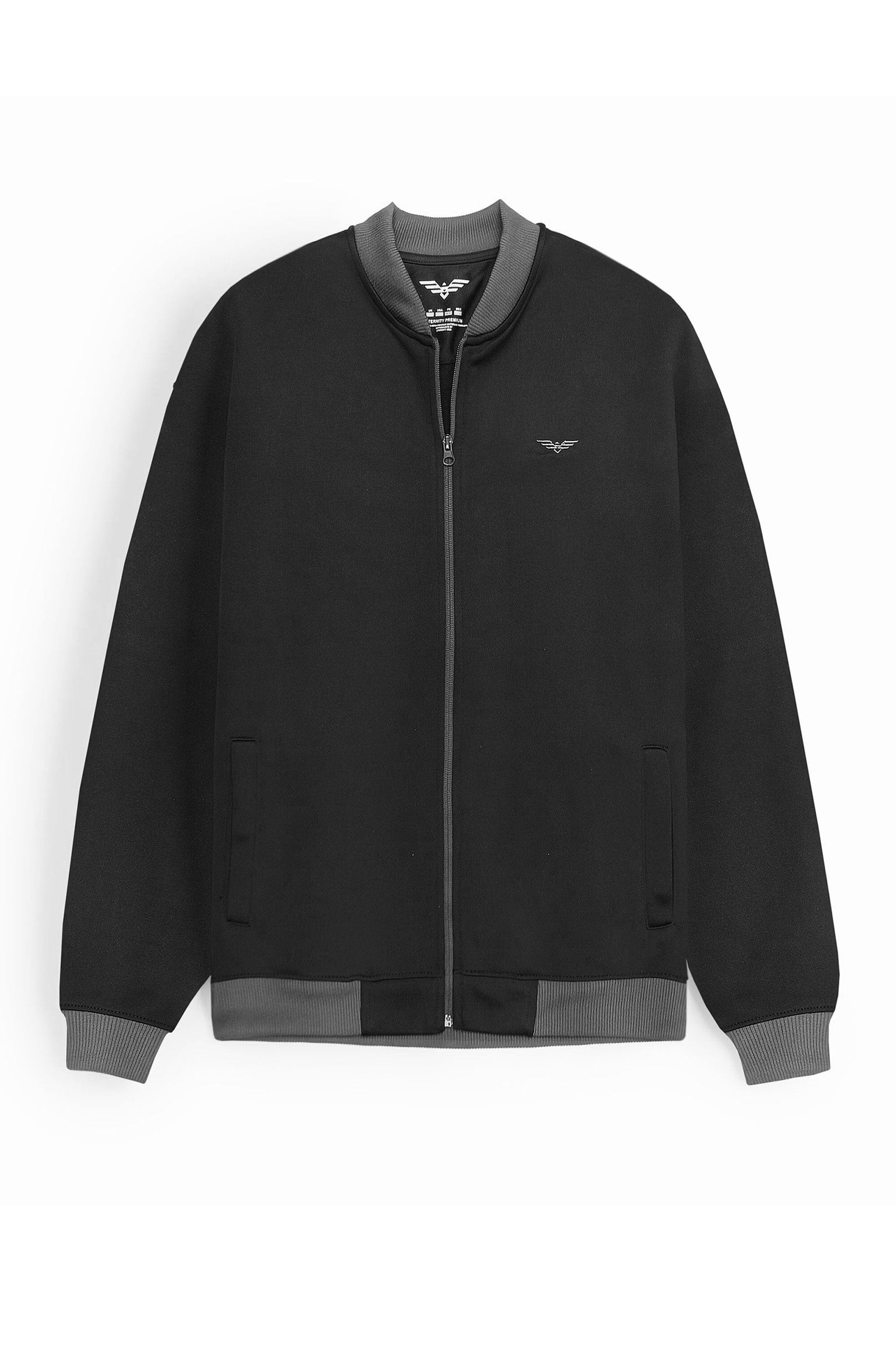 Eternity Men's Logo Embroidered Bomber Jacket Men's Jacket ETY 