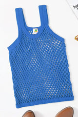 Kid's Knitted Net Sleeveless Sando Vest