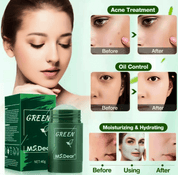 Green Tea Oil Control Cleansing Solid Roll-on Mask Health & Beauty Shaoxing Shangqu im&ex Co.,ltd 