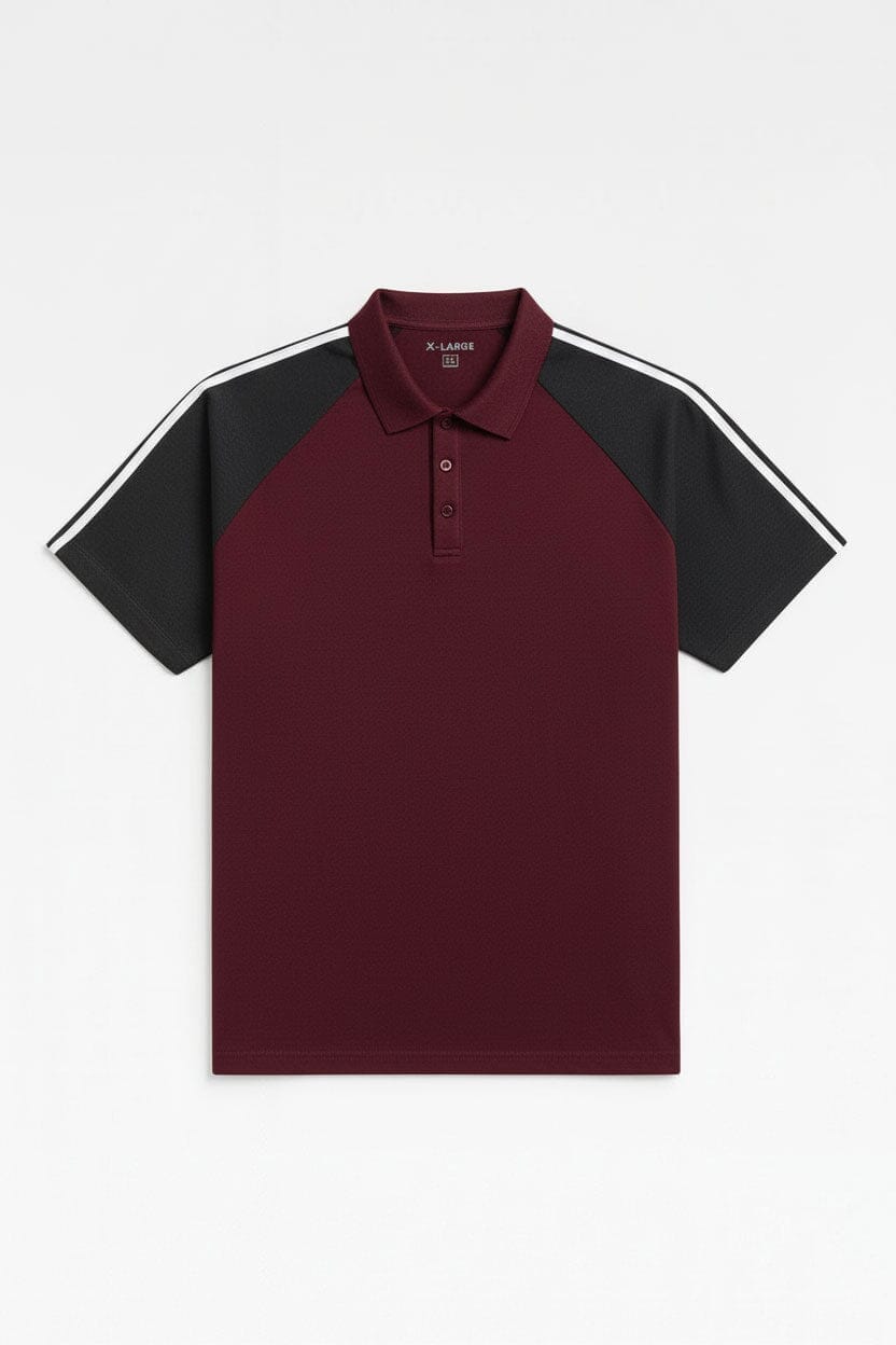 Maroon & Black