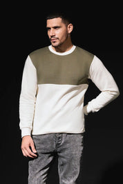 MHW Men's Contrast Fleece Sweatshirt