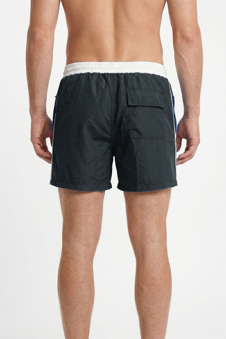 Navy & White