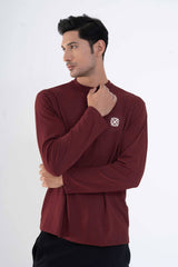 Men's Embroidered Crew Neck Tee Shirt