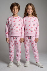 DKY Kid's Bunny & Bear Fleece Twin Set