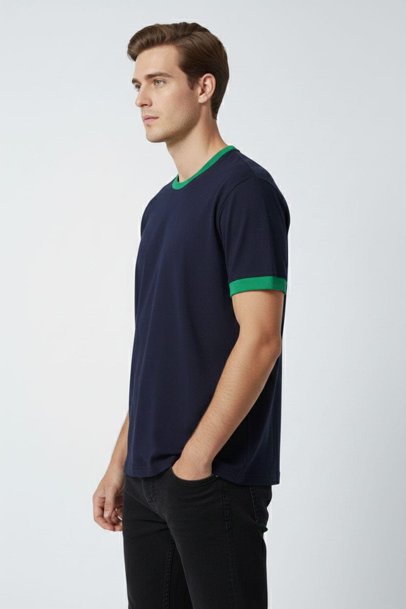 Navy & Green