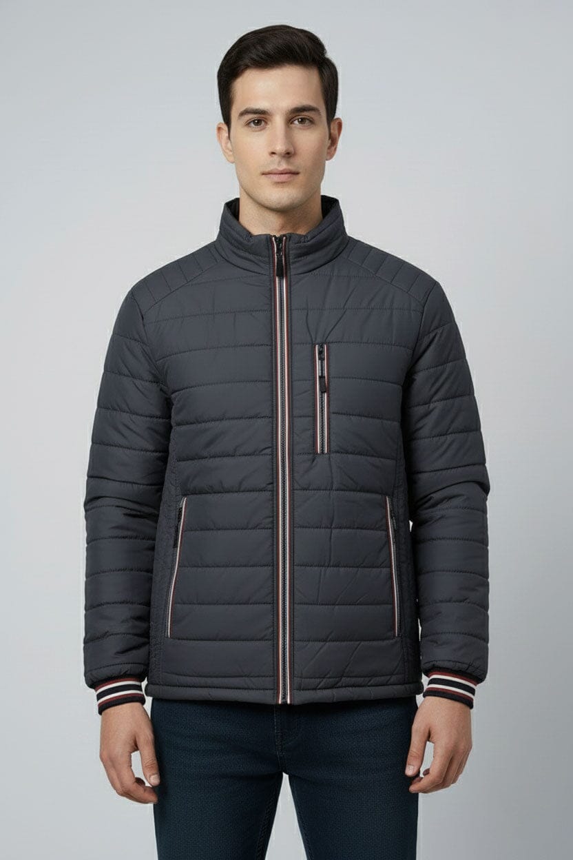 Men's Tipped Puffer Jacket