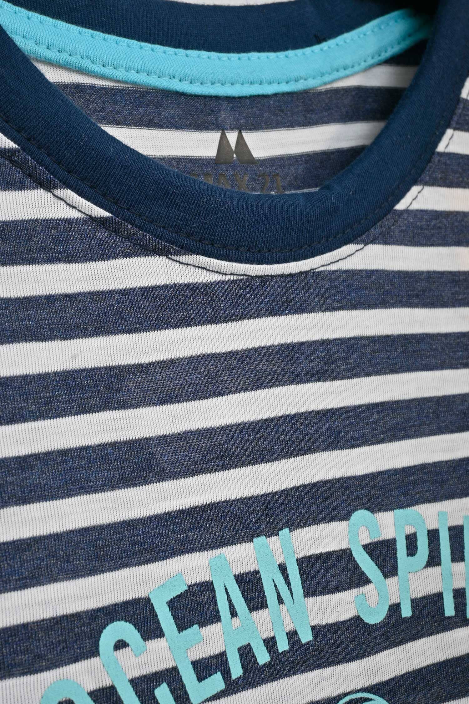 Navy & White