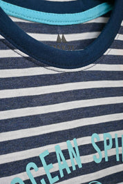 Navy & White