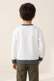 White & Slate Grey