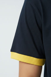 Navy & Yellow
