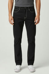 KB Men's Regular Fit Seam Detail Cotton Pants