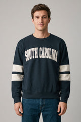 NY Men's Contrast Embroidered Minor Fault Sweatshirt