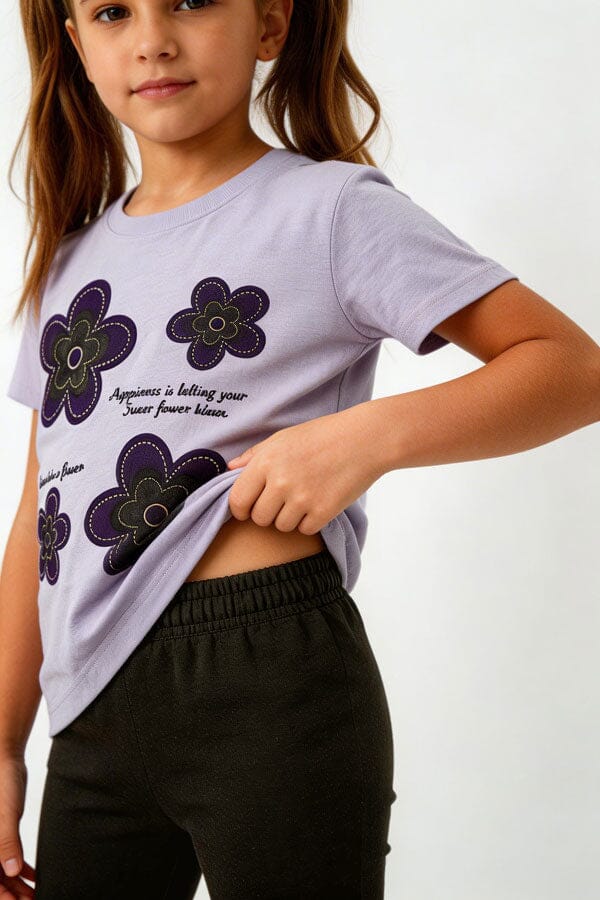 Purple & Black