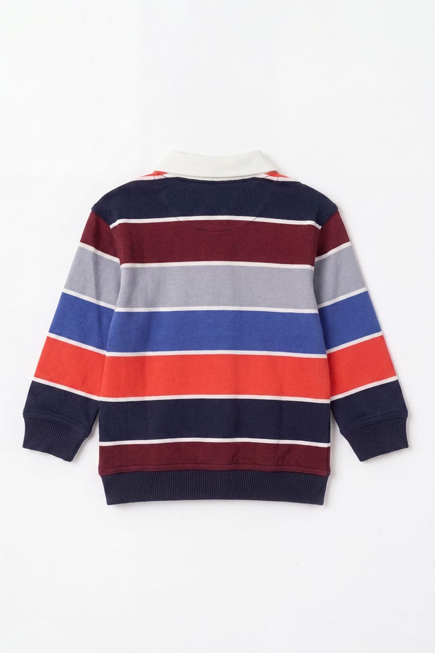 Navy & Red