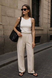 East West Women's Straight Fit Minor Fault Trousers