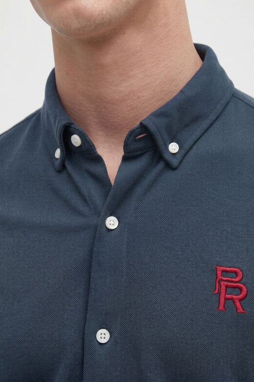 Navy & Red