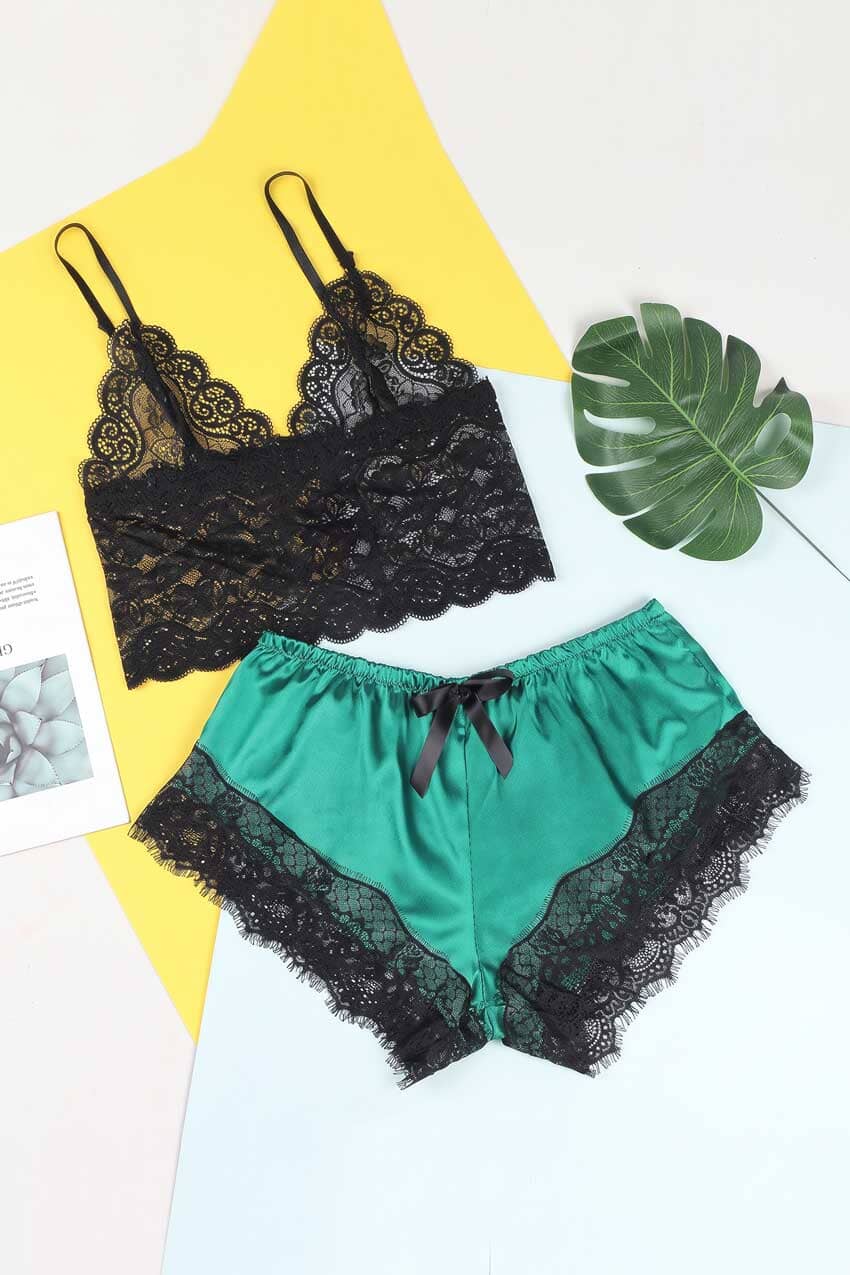 Black & Emerald