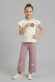 Cream & Lilac