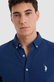 Navy Blue & White