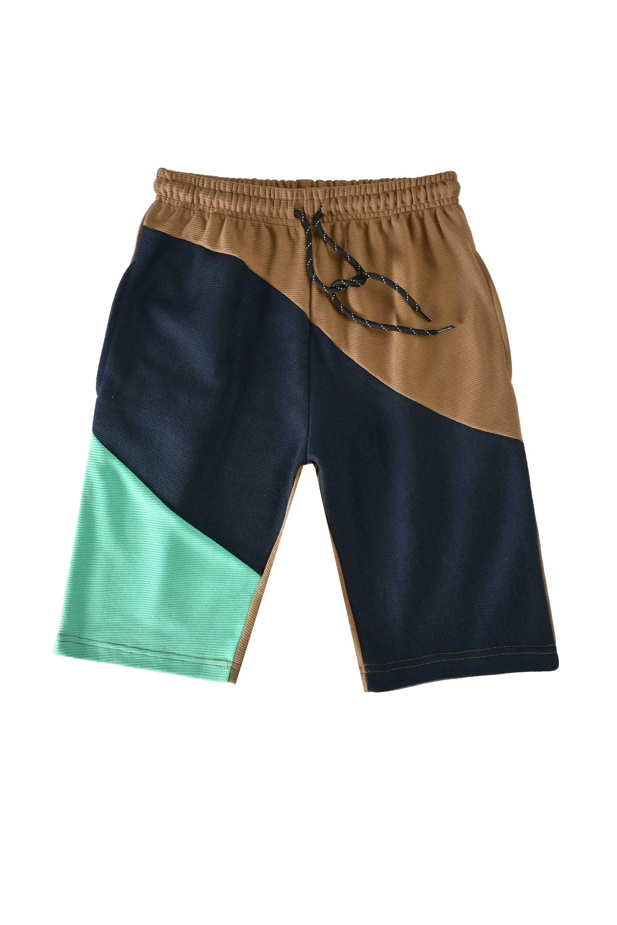 Brown & Navy