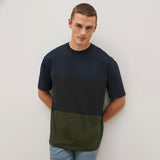 Men's Classic Boulder Panels Design Tee Shirt