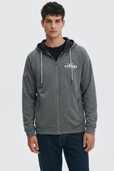 Men's Rayens Munich Minor Fault Zipper Hoodie