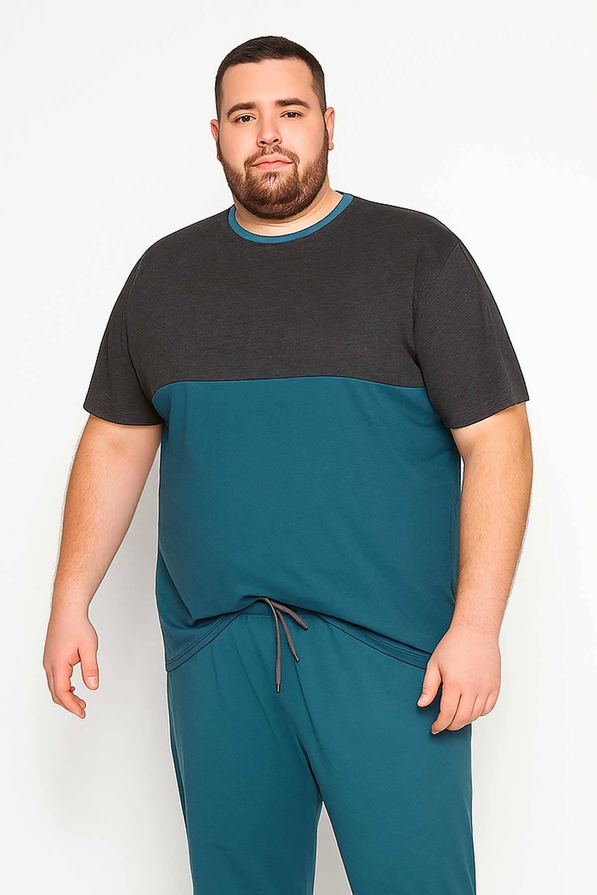 Teal & Charcoal
