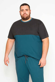 Teal & Charcoal