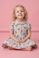 Vexi Girl's Floral Cotton Frock