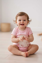 Polo Republica Girl's Strawberry Bunny Romper