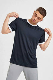 Navy & White