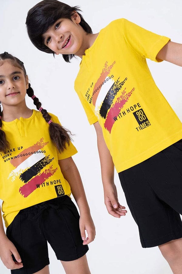 Yellow & Black