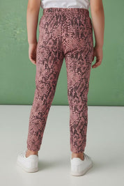 KM Girl's Printed Leggings