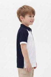Navy & White