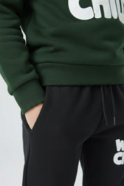 Bottle Green & Black