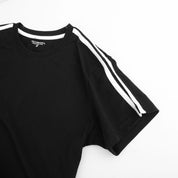 Polo Republica Men's Shoulder Stripes Crew Neck Tee Shirt Men's Tee Shirt Polo Republica 