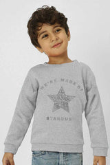 Rabbit Skins Kid's Star Dust Printed Fleece Sweatshirt