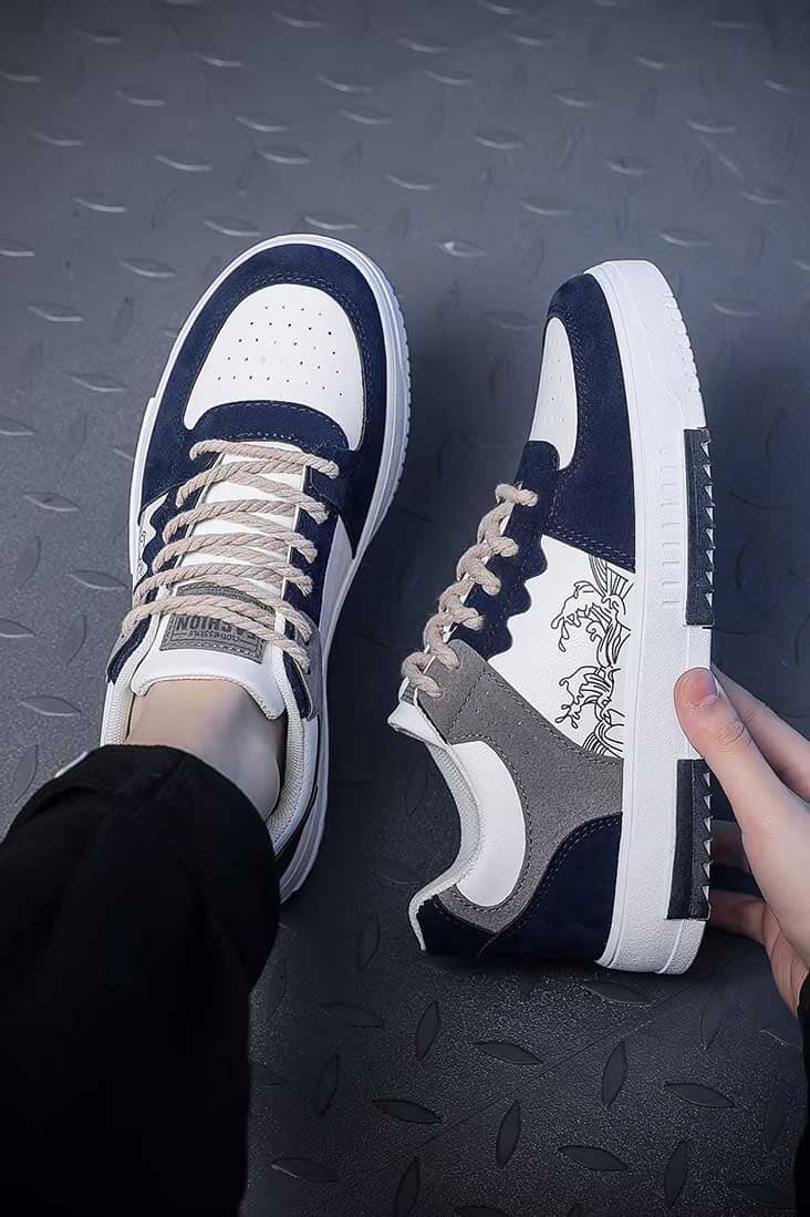 Navy & Graphite