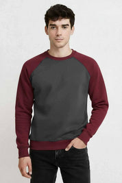 Graphite & Burgundy