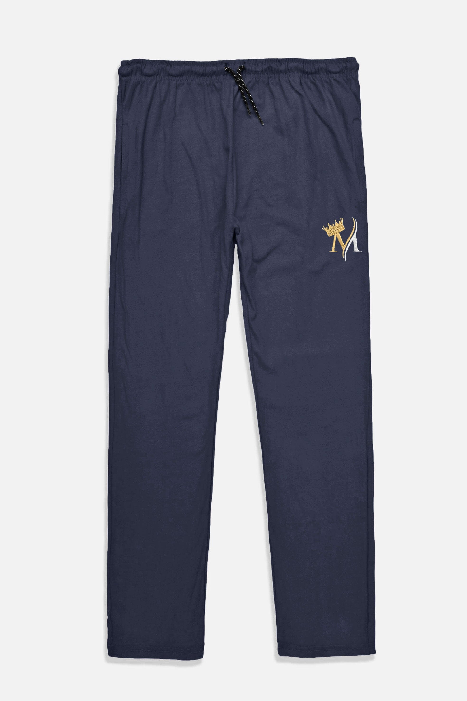 MAX 21 Men's Crown Embroidered Fleece Trousers Men's Trousers SZK 