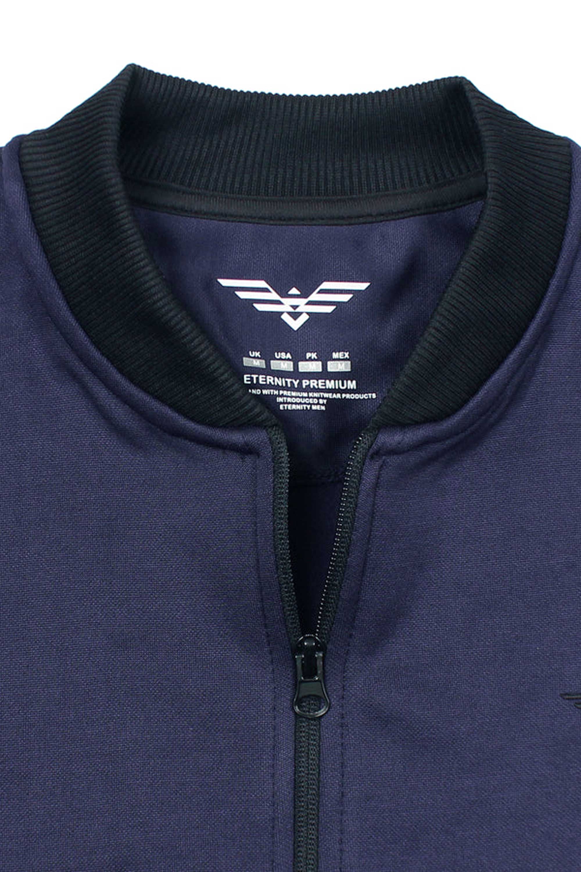 Eternity Men's Logo Embroidered Bomber Jacket Men's Jacket ETY 