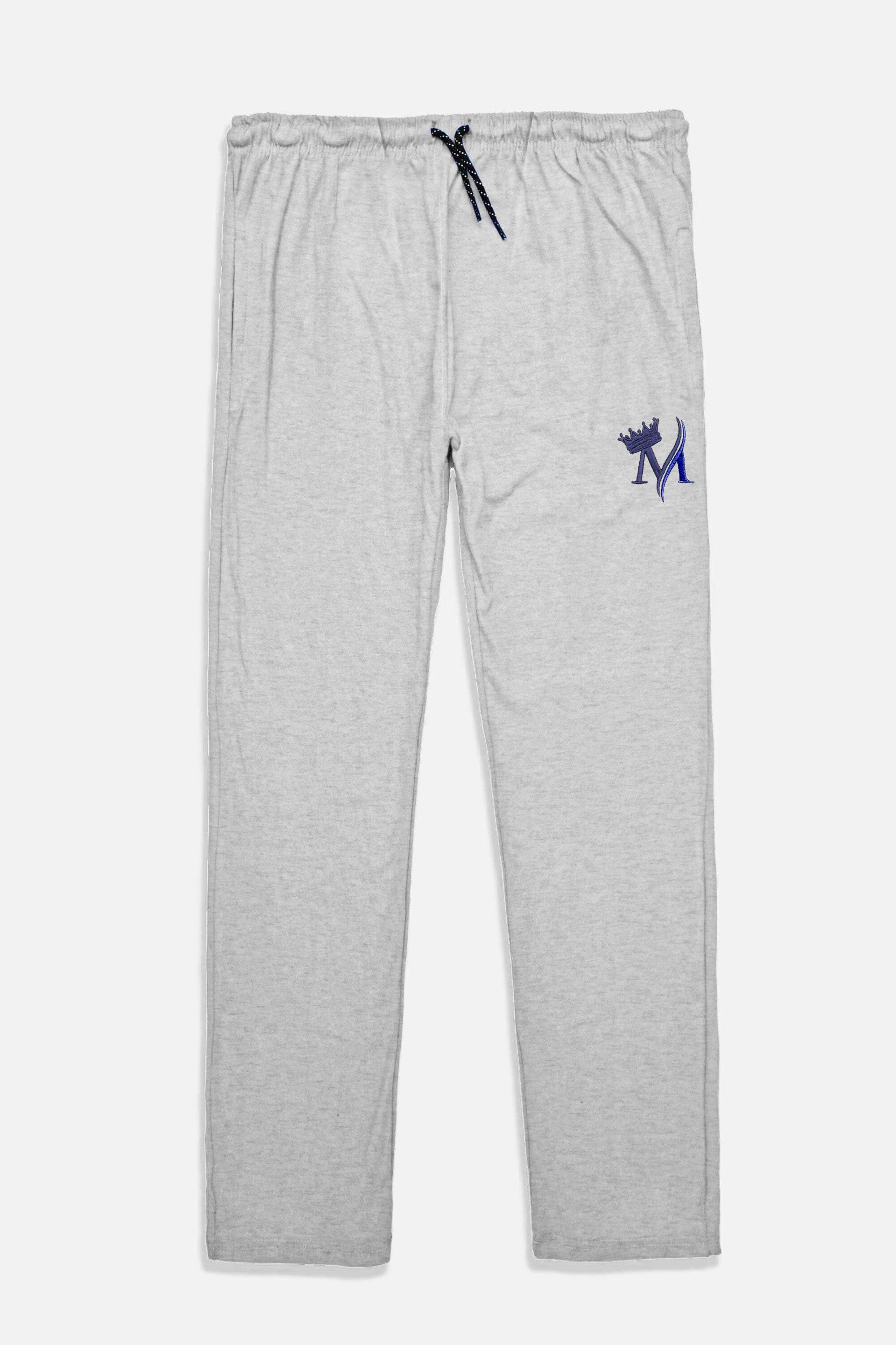 MAX 21 Men's Crown Embroidered Fleece Trousers Men's Trousers SZK 