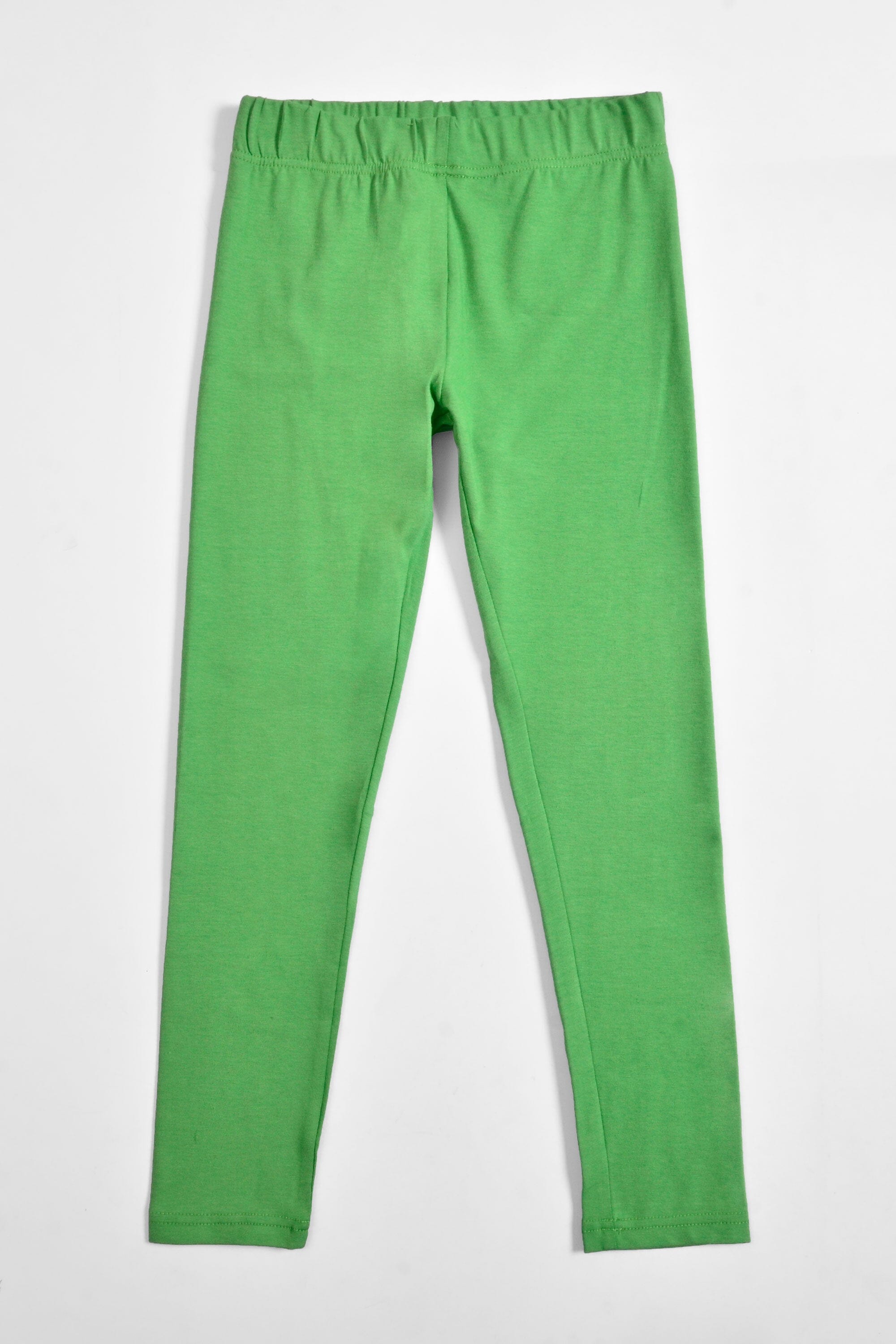 Hopio Girl's Solid Design Leggings Girl's Trousers MHJ 