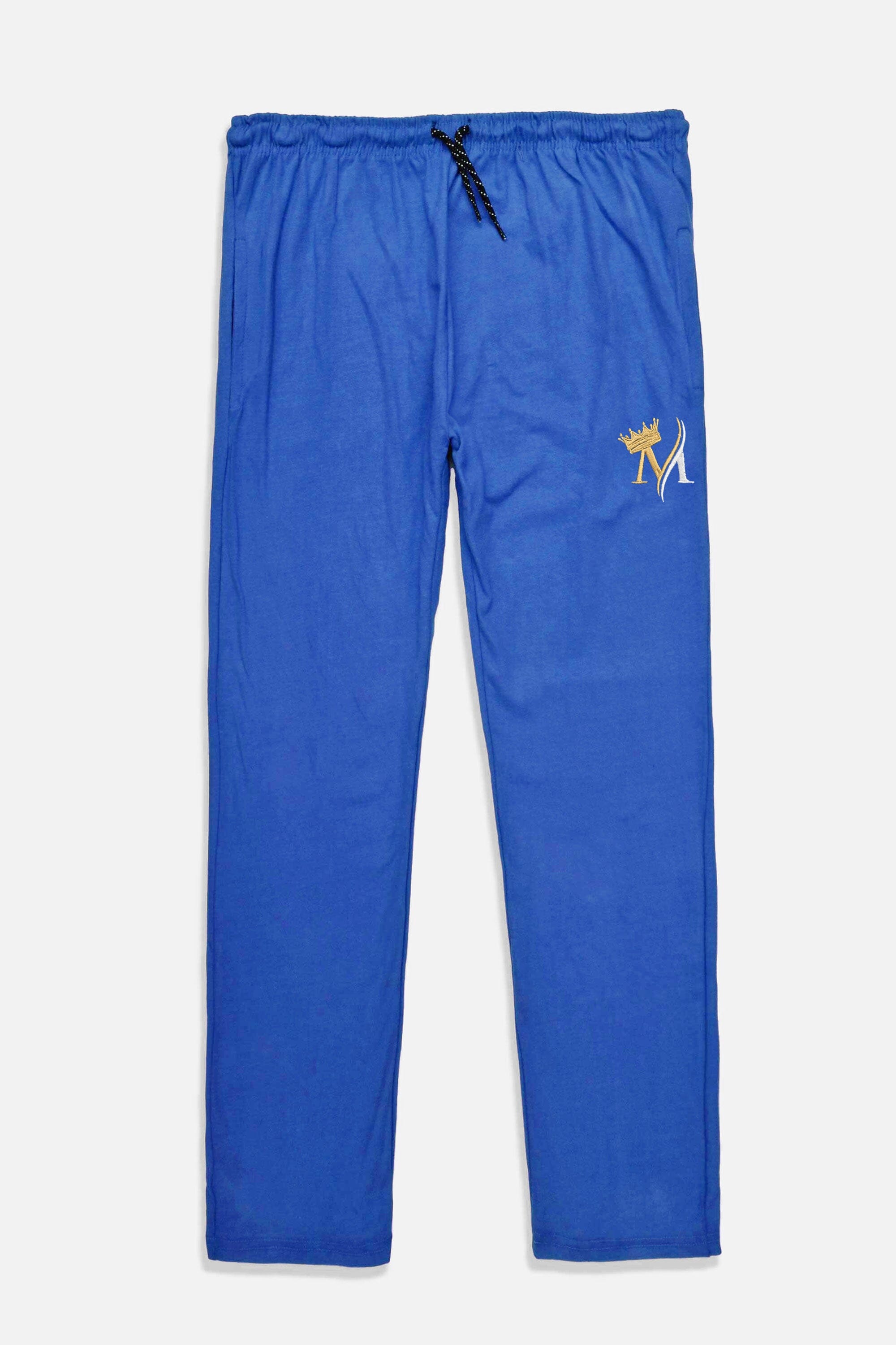 MAX 21 Men's Crown Embroidered Fleece Trousers Men's Trousers SZK 