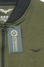 Eternity Men's Logo Embroidered Bomber Jacket Men's Jacket ETY 