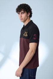 Burgundy & Black