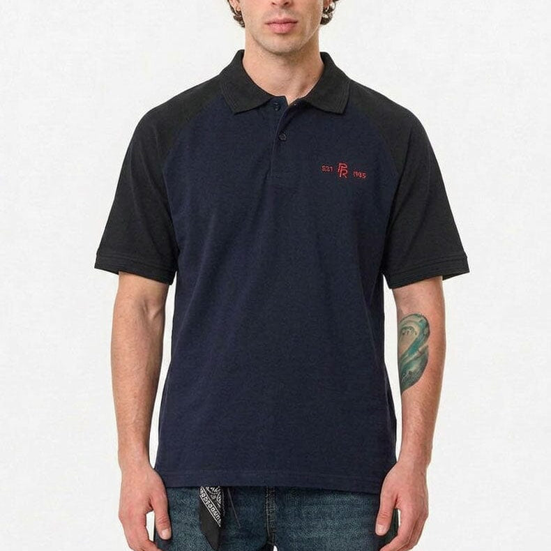 Navy & Black