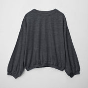 Urban Bliss Sariwŏn Women's Crew Neck Minor Fault Terry Sweatshirt Minor Fault HAS Apparel Charcoal XS(34) 