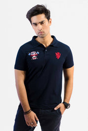Polo Republica Men's Leo Club Embroidered Short Sleeve Polo Shirt Men's Polo Shirt Polo Republica 