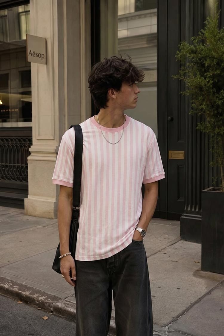 White & Pink